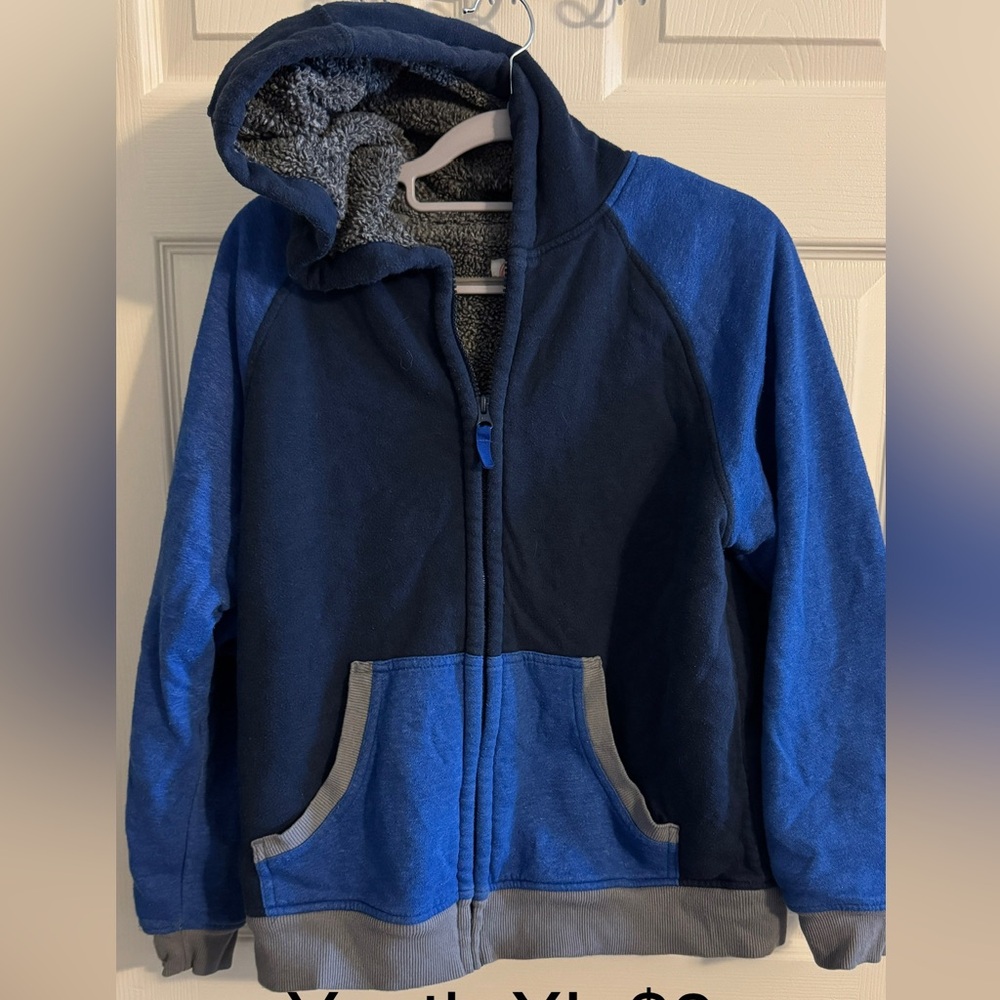 YXL Blue Jacket